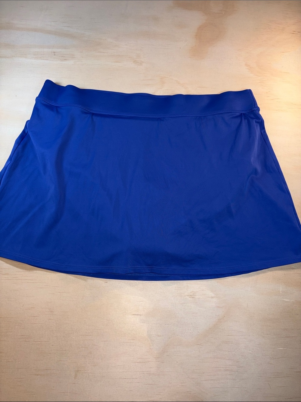 Swim Suit Bottom Swim Skirt Blue Sz 12